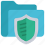 protected, folder, files, documents, shield, protection 