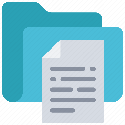 Text, file, folder, files, documents, document icon - Download on Iconfinder