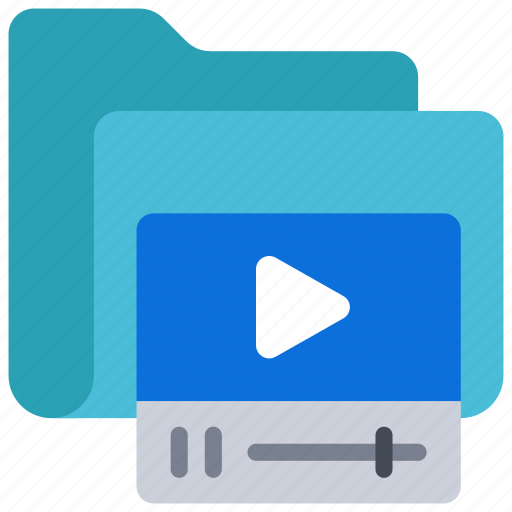 Video, folder, files, documents, videos icon - Download on Iconfinder