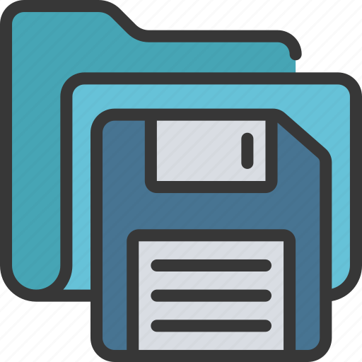 Save, folder, files, documents, saved, floppy, disc icon - Download on Iconfinder