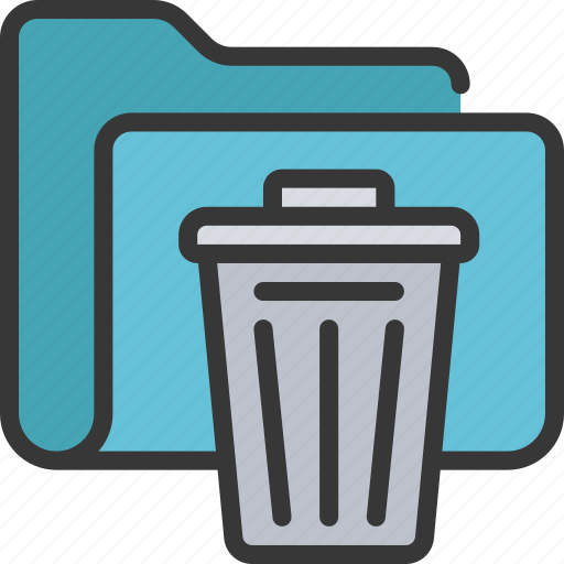 Trash, folder, files, documents, bin, delete icon - Download on Iconfinder