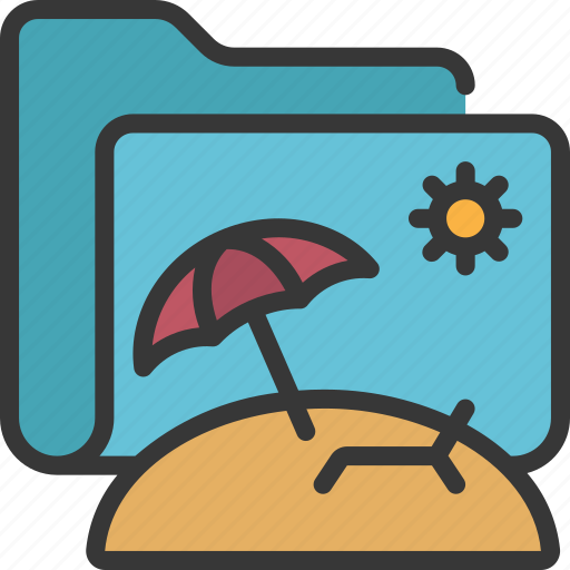 Vacation, folder, files, documents, holiday, travel icon - Download on Iconfinder