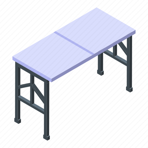 Cartoon, computer, folding, internet, isometric, summer, table icon - Download on Iconfinder