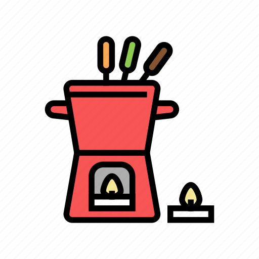 Candlelight, fondue, pot, cooking, delicious, meal icon - Download on Iconfinder