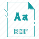 bmf, extension, file, font, font extension, type, type font