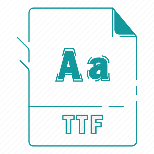 Extension, file, font, font extension, ttf, type, type font icon - Download on Iconfinder