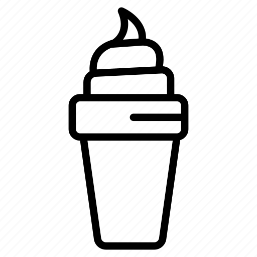 Cone, cream, delicious, ice, sweet icon - Download on Iconfinder