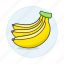 banana, food, fruits, vegetables 