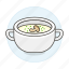bowl, champignon, food, handles, meals, mushroom, of, restaurant, slice, soup, tableware 