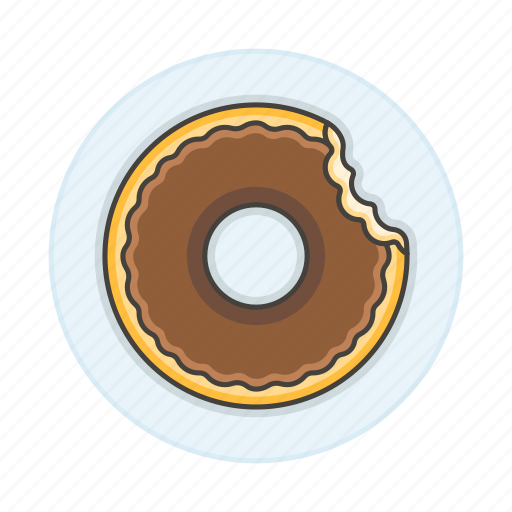 Bakery, baking, food, doughnut, chocolate, donut, sweet icon - Download on Iconfinder