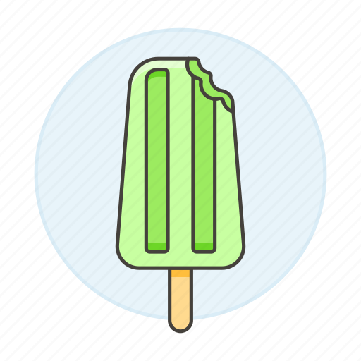 Cold, cream, food, green, ice, lime, popsicle icon - Download on Iconfinder