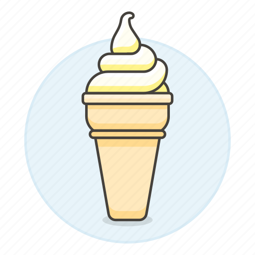 Cold, cream, food, ice, serve, soft, sweet icon - Download on Iconfinder
