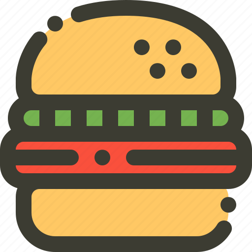 Burgermeat, food, snack icon - Download on Iconfinder