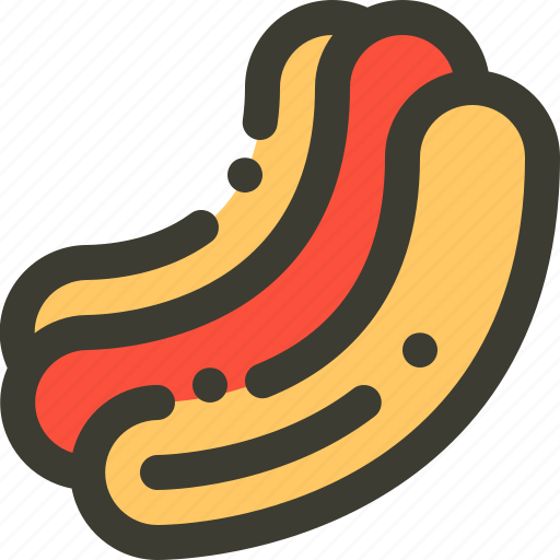 Bread, food, hotdog, sausage icon - Download on Iconfinder