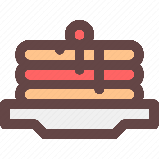 Dessert, food, honey, meal, pancake icon - Download on Iconfinder
