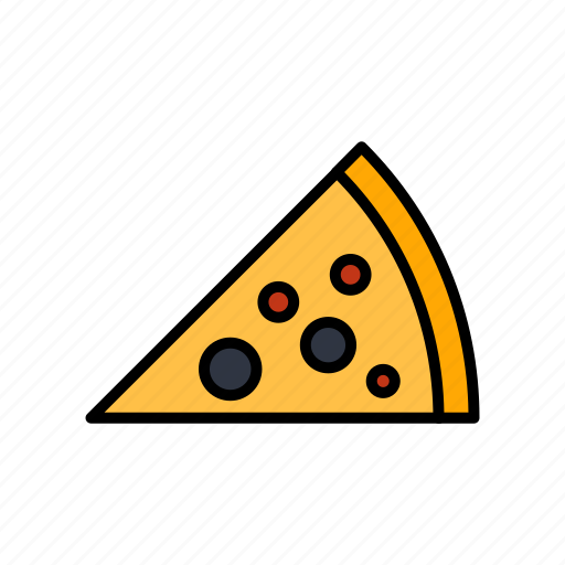 Food, junk, piece, pizza, restaurant, slice, snack icon - Download on Iconfinder