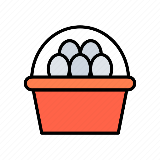 Egg, farming, food, healthy, kitchen, tray icon - Download on Iconfinder