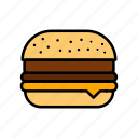 burger, cheeseburger, fast food, food, hamburger, snack