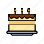 birthday, cake, cooking, food, kitchen, restaurant, sweet 