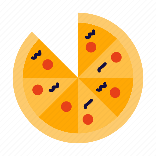 Food, junk, kitchen, pizza, restaurant, slice, snack icon - Download on Iconfinder
