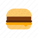 burger, cheeseburger, food, hamburger, restaurant, snack