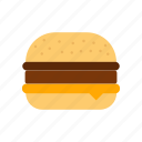 burger, cheeseburger, fast food, food, hamburger, snack