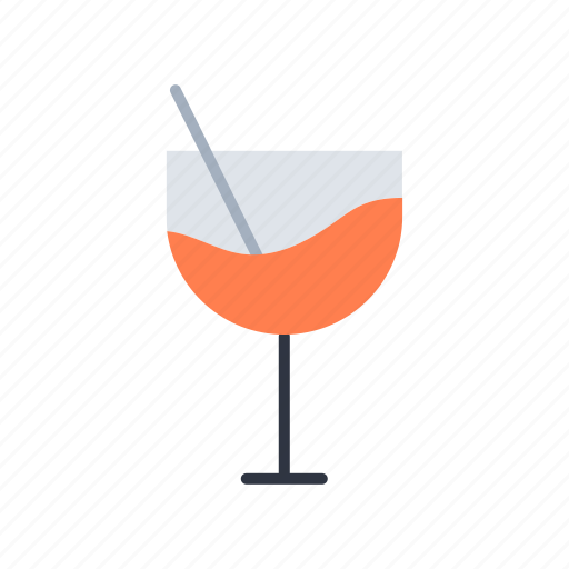Beverage, cold, drink, glass, juice, orange icon - Download on Iconfinder