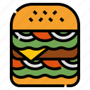 fastfood, food, burger, restaurant, meal