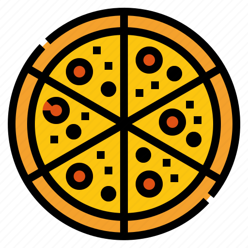 Food, cheese, homemade, recipe, pizza icon - Download on Iconfinder