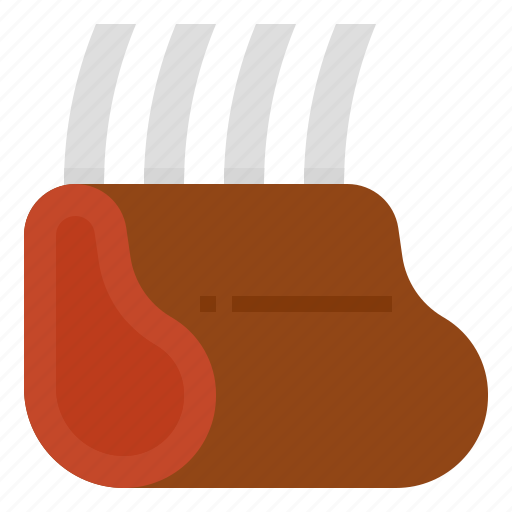 Food, meal, recipes, steak, lamb icon - Download on Iconfinder