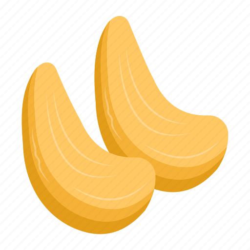 Cashew, nut, dry fruit, organic food, edible icon - Download on Iconfinder