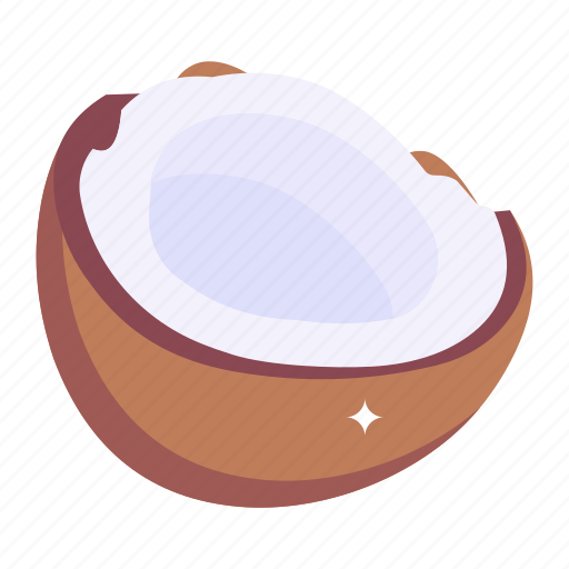 Coco, coconut, dry fruit, nut, organic food icon - Download on Iconfinder