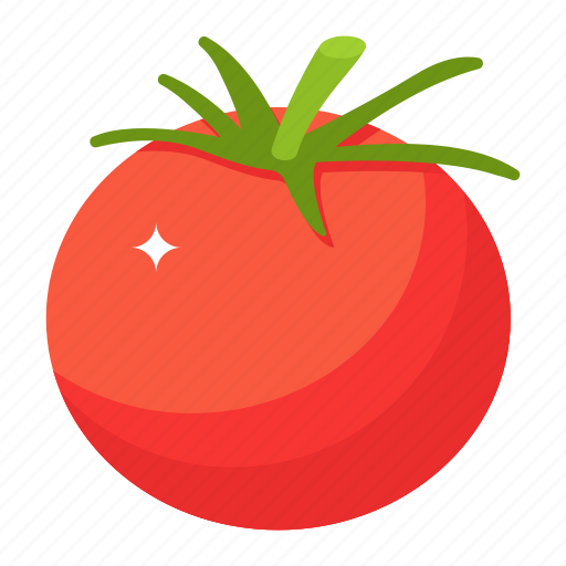 Tomato, solanum lycopersicum, fruit, edible, organic food icon - Download on Iconfinder
