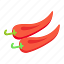 red chilies, red pepper, spices, ingredient, paprika