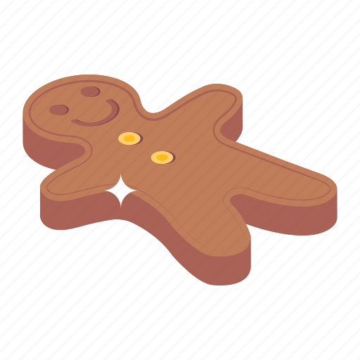 Christmas bread, gingerbread, christmas food, confectionery, cookie icon - Download on Iconfinder