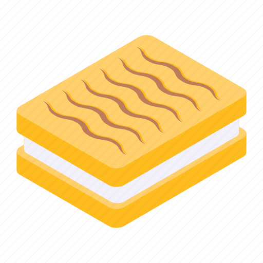 Cream biscuit, cracker, snack, cream cookie, bakery food icon - Download on Iconfinder