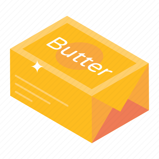 Dairy, butter bar, margarine, diet, food icon - Download on Iconfinder