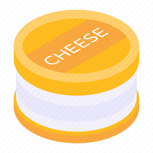 Cheese, cheese can, dairy food, dairy product, canned food icon - Download on Iconfinder