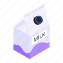 dairy product, milk packet, milk, healthy drink, beverage