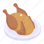 turkey, chicken, broast, food, meat 