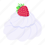 whipped cream, strawberry cream, food, dessert, sweet 
