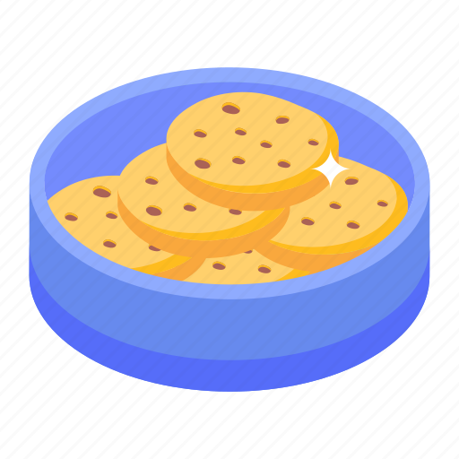 Biscuits, cracker, snacks, cookies, bakery food icon - Download on Iconfinder