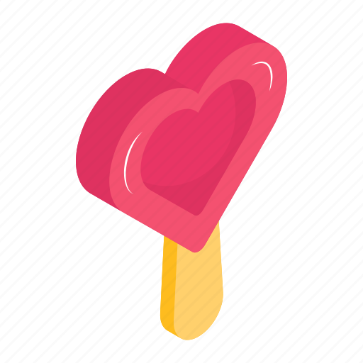 Sweet, confectionery, lollipop, food, heart lollipop icon - Download on Iconfinder