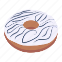donut, doughnut, confectionery, bakery food, sweet snack