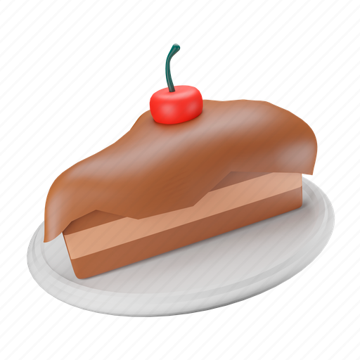 Cake, pastry, bakery, delicious, dessert, sweet, tasty 3D illustration - Download on Iconfinder