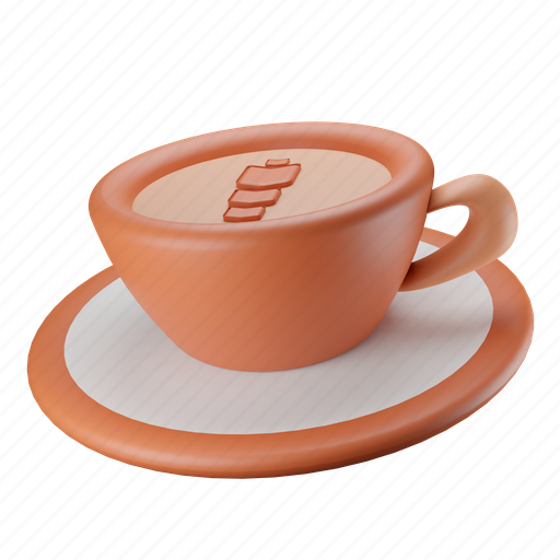 Hot coffee, tea cup, coffee, cup, drink, tea, hot 3D illustration - Download on Iconfinder