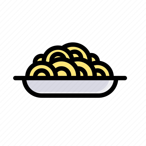 Food, meal, pasta, spaghetti, noodles icon - Download on Iconfinder