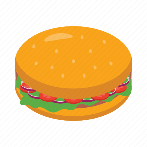 Burger, fast, food, junk, hamburger icon - Download on Iconfinder