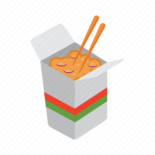 Food, box, chinese, chopsticks, meal icon - Download on Iconfinder