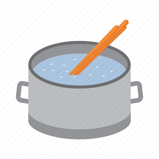 Hot, water, pot, noodles, spaghetti icon - Download on Iconfinder